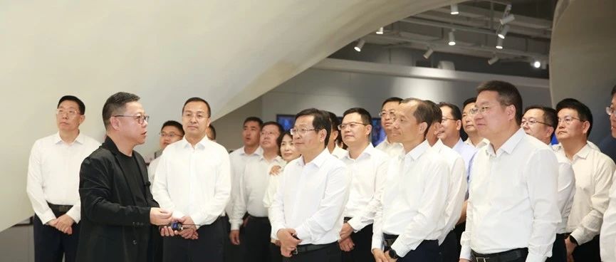 延安市党政代表团到庄闲游戏·(中国区)有限公司官网科技参观调查